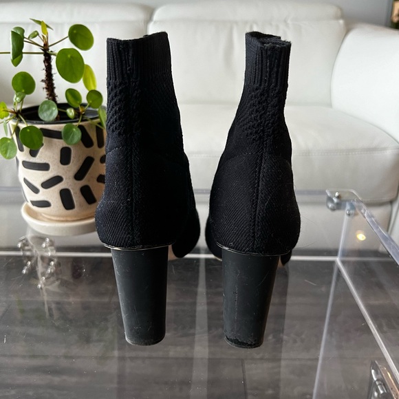 ZARA | FABRIC HEELED ANKLE BOOTS - Picture 5 of 8